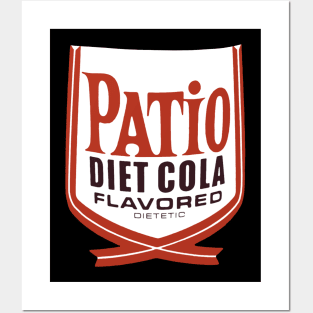 Patio Cola Retro diet soda D Posters and Art